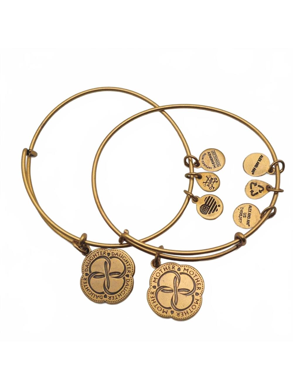 Alex & Ani Infinite Love Mother Daughter Set of Bracelets 2017